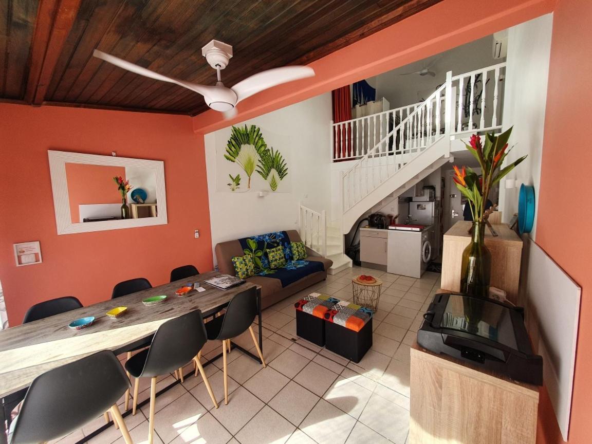 Appartement Ker-Eol Residence Canouan Sainte-Anne Avec Piscine Dış mekan fotoğraf